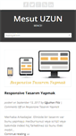 Mobile Screenshot of mesutuzun.com